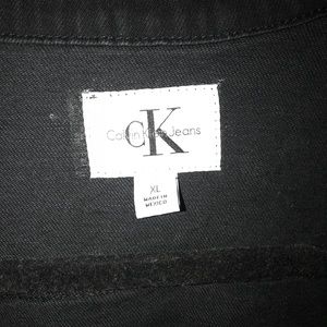 Black Calvin Kline denim jacket!!
